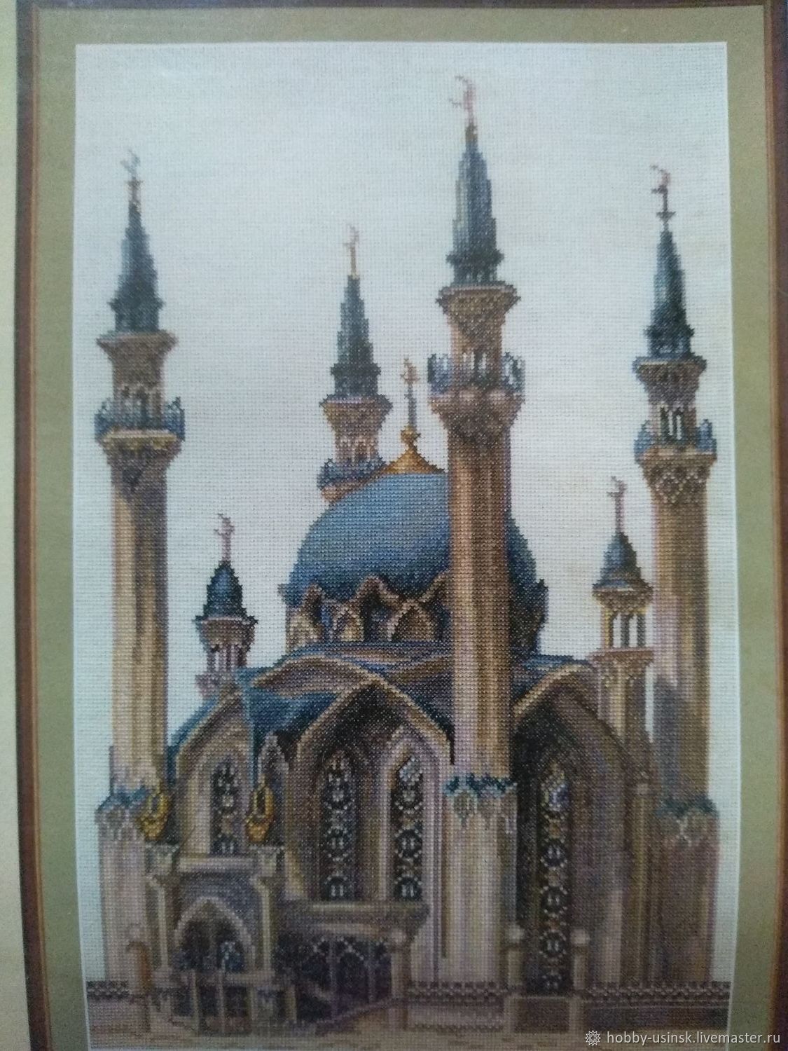 Вышивка крестом 1367 мечеть кул Шариф