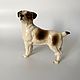 Винтаж: Статуэтка фарфоровая СОБАКА JACK RUSSELL. Made in England. Предметы интерьера винтажные. Французский винтаж. Ярмарка Мастеров.  Фото №5