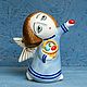 Ангел с корзинкой пасхальных яиц Пасха 2023, Пасхальные сувениры, Сергиев Посад,  Фото №1