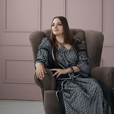 Субкультуры ручной работы. Ярмарка Мастеров - ручная работа Средневековое платье Королева. Handmade.
