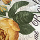 Set of 'Roses postcard' of 3 pieces of towels. Towels. Knitted cozy. My Livemaster. Фото №5