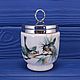 Винтаж: Винтажный кодлер дизайна Birds от Royal Worcester на два яйца. Кухонная утварь винтажная. Farfor Сlub. Интернет-магазин Ярмарка Мастеров.  Фото №2