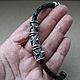 Bracelet braided Slavic Burdock of happiness, Znich, Overcome grass. Braided bracelet. kot-bayun. My Livemaster. Фото №6