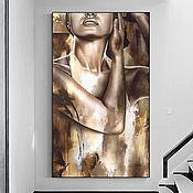 Картина маслом в интерьер Картины маслом на хосте Большая картина