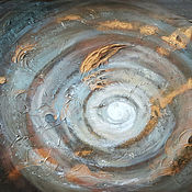 Картины и панно handmade. Livemaster - original item Interior painting Cosmos abstract painting Universe. Handmade.