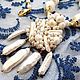 necklace 'powdered sugar' (pearl of baroque), Necklace, Moscow,  Фото №1