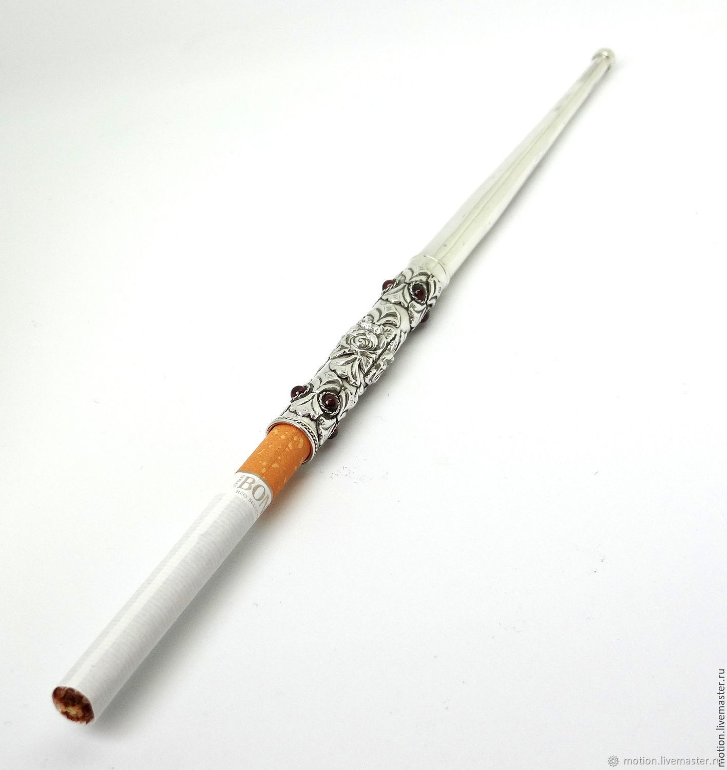 Мундштук для сигарет женский длинный фото