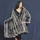 Fur stole made of arctic fox 200h70 cm, Wraps, Moscow,  Фото №1