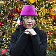 Felt Hat Pink cap. Hats1. Novozhilova Hats. My Livemaster. Фото №6