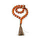 Rosary made of natural amber 33 beads 40 cm cognac (14 mm), Rosary bracelet, Kaliningrad,  Фото №1