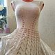 Hand-knitted openwork dress 'Senada'. Dresses. hand knitting from Galina Akhmedova. My Livemaster. Фото №6