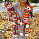 El gato del arco iris (70 cm). punto de juguete. Stuffed Toys. GALAtoys. Интернет-магазин Ярмарка Мастеров.  Фото №2