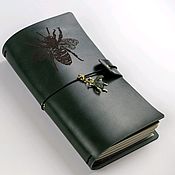 Канцелярские товары handmade. Livemaster - original item Notebook made of genuine leather. Handmade.