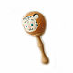 Sonajero ' Leopardic'. Teethers and rattles. matrioska (mir-matrioshki). Интернет-магазин Ярмарка Мастеров.  Фото №2