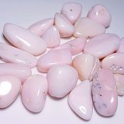Материалы для творчества handmade. Livemaster - original item Pink opal (tumbling), Peru(South America)mine El Sol 3, Cajamarca. Handmade.