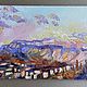Order  Oil study ' View of Yalta'. Fine Art for Joy. Livemaster. . Pictures Фото №3
