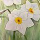 Картина Нарциссы Белые Цветы Акварелью 24 на 32 см. Картины. katbes (Екатерина). Ярмарка Мастеров.  Фото №5