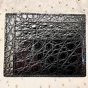 Сумки и аксессуары handmade. Livemaster - original item Zipper wallet, made of genuine crocodile leather!. Handmade.