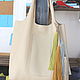 Авоська кожа Сумка Мешок большая Пакет Майка Шоппер Тоут. Авоська. Bags by Katerina Klestova (kklestova). Ярмарка Мастеров.  Фото №4