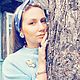 Серьги "Питерское небо". Серьги классические. Декор Студия НБ. Ярмарка Мастеров.  Фото №4