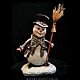 (видео) Снеговик. Интерьерная кукла. Авторская студия 'OleLoo'. Ярмарка Мастеров.  Фото №6