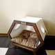 Bed, house, Cabinet for a cat or dog. Lodge. mebelzhivotnih (teddyroommebel). Online shopping on My Livemaster.  Фото №2