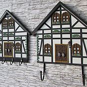 Для дома и интерьера handmade. Livemaster - original item Key holders wall: Set for hallway. Housekeeper and hanger.. Handmade.