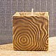 Заказать Свеча Golden sand cube. White-caty. Ярмарка Мастеров. . Свечи Фото №3