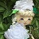 Текстильная кукла Флора. Интерьерная кукла. Vaalensia_doll. Ярмарка Мастеров.  Фото №5