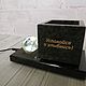 Souvenir with lighting made of stone with citrine, Souvenirs with wishes, Izhevsk,  Фото №1