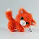 Toy fluffy kitten Dac knitted toy made of fluffy yarn, Stuffed Toys, Volokolamsk,  Фото №1