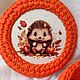 Заказать Шкатулка вязаная "Ежик". Geleana crochet. Ярмарка Мастеров. . Шкатулки Фото №3