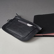 Сумки и аксессуары handmade. Livemaster - original item Passport Cover Kit Housekeeper (Black). Handmade.