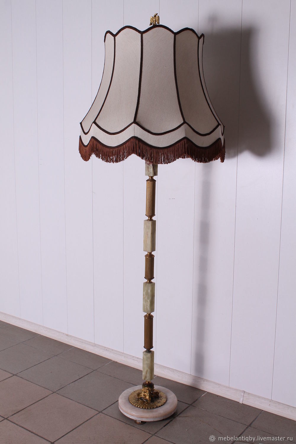 Винтаж: Напольный торшер.Оникс.Бронза.Art-1005 в интернет-магазине на ...