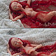 Red Sonja. Copyright jointed doll. Growth 17cm. Ball-jointed doll. Bragina Natalia. Ярмарка Мастеров.  Фото №4
