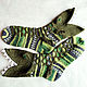 Crocodile Socks Biting Green Colored Bright Socks For Women Men. Socks. Yuliya Chernova. My Livemaster. Фото №4