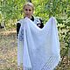 Shawls: Down shawl 'Dear friend' handmade. Shawls1. Down shop (TeploPuha34). Online shopping on My Livemaster.  Фото №2