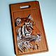 Order cutting Board. Tiger. hellopoints. Livemaster. . Utensils Фото №3
