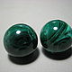 African malachite natural. Zaire, 30mm. Amulet. Elena (luxury-fittings). Ярмарка Мастеров.  Фото №4