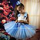 Elegant set for girls Elsa, Carnival costumes for children, Moscow,  Фото №1