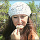 Cap 'Floral openwork'. Caps. Shop Natalia Glebovskaya. Online shopping on My Livemaster.  Фото №2