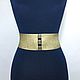 Elastic belts Gold Mat & Glitter h: 20-95mm, prices in the description. Belt. elastic belt. My Livemaster. Фото №4