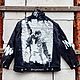 Джинсовая куртка. Фредди Меркури, Боуи, Freddie Mercury. Портрет. Куртки. Ольга  (nigelolart). Ярмарка Мастеров.  Фото №9