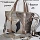 Классическая сумка из натуральной кожи ручной работы. Классическая сумка. Александр сумки ручной работы. Ярмарка Мастеров.  Фото №6