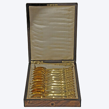 Сувениры и подарки ручной работы. Ярмарка Мастеров - ручная работа Набор для чаепития на 12 персон в оригинальном кейсе.. Handmade.