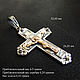Cross 'Latin Cross' PSZ 035. Cross. Persian (persianjewelry) (persianjewelry). Online shopping on My Livemaster.  Фото №2