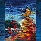 картина из шерсти "Осень", Гобелен, Иркутск,  Фото №1