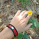Red Line Leather Bracelet with Weave and Bead, Cuff bracelet, Ulyanovsk,  Фото №1