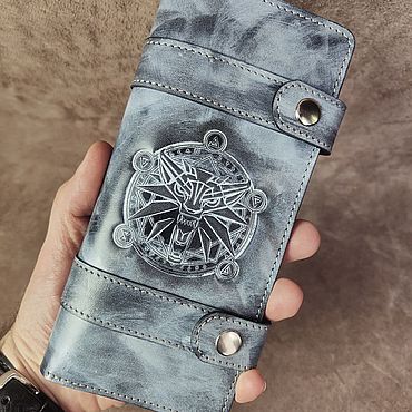 Сумки ручной работы. Ярмарка Мастеров - ручная работа Кошелёк Ведьмак. Handmade.