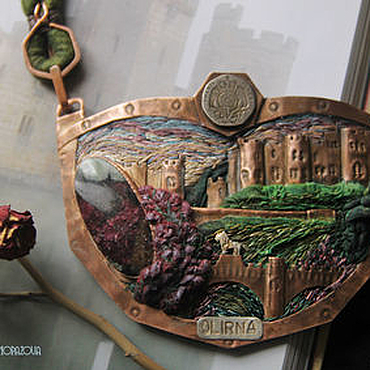 Украшения ручной работы. Ярмарка Мастеров - ручная работа "Alnwick Castle" колье. Handmade.